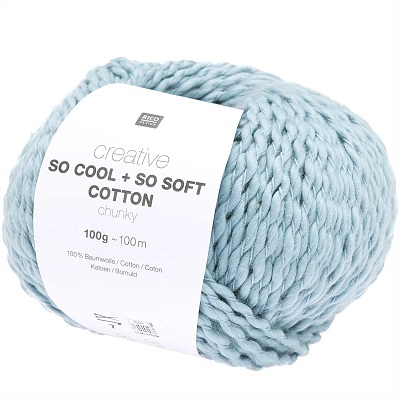 Rico So Cool So Soft 100g Cotton Chunky - Patina