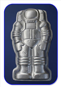 Space Man Cake Tin