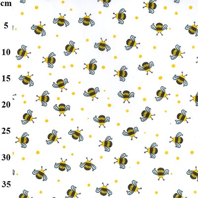 Bumble Bees Polycotton - TC0022