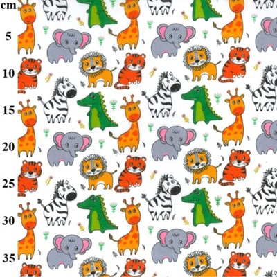 Animals Polycotton - TC0082