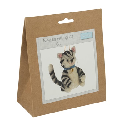 Make Your Own - Needle Felting Kit: Cat - TCK025