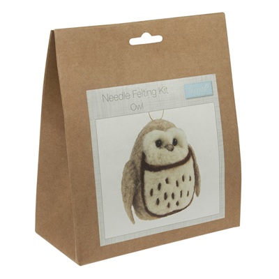 Needle Felting Kit: Owl - TCK026