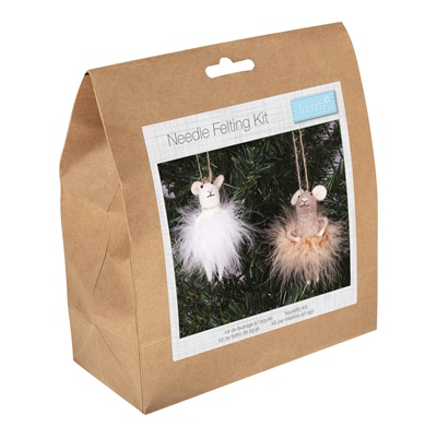 Needle Felting Kit: Fairy Duo - TCK068