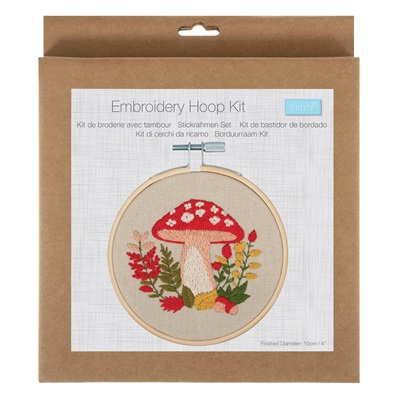 Embroidery Kit with Hoop: Woodland - TCK095
