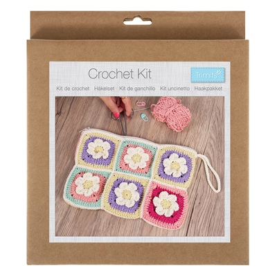 Crochet Kit: Bag with Zip - TCRK003