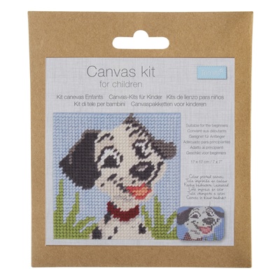 Half Stitch/Tapestry Kit: Children's: Puppy - TTP0017.003