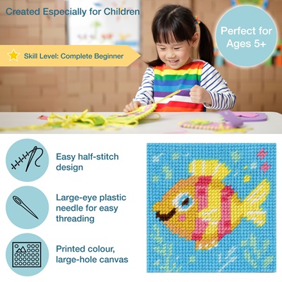 Printed Canvas Kits for Children