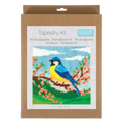 Half Stitch / Tapestry Kit: Bluetit - TTP007
