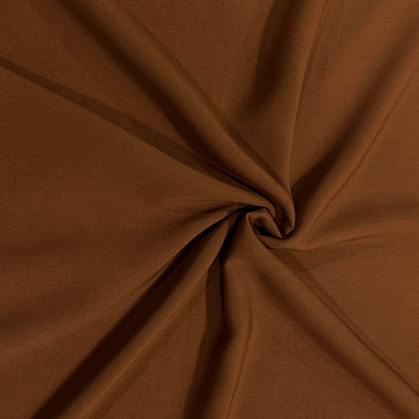 Plain Viscose Poplin - 01VCPOPLIN - Nutmeg.
