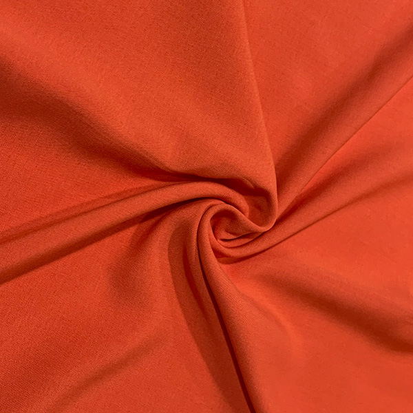 Plain Viscose Poplin - 01VCPOPLIN - Orange