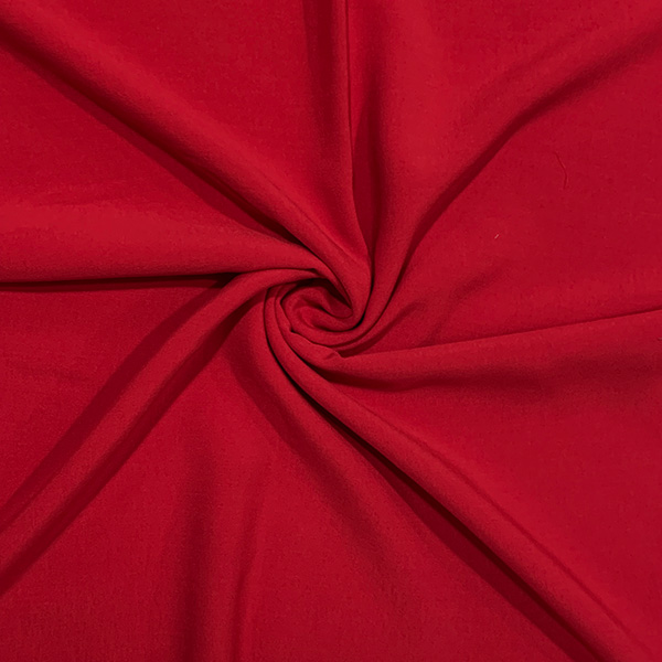 Plain Viscose Poplin - 01VCPOPLIN - Red.