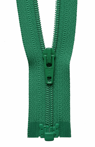 Light-Weight Open End Zip - 152 Emerald - (Peach Tag)   (This is a special order item allow 2 days)