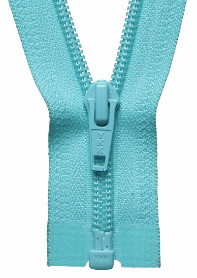 Nylon Open End Zip - Turquoise 905 (Blue Tag) Special order item will be ordered in for you. Please allow an extra 2 days.
