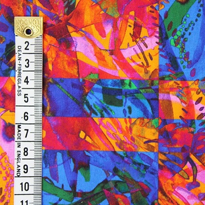 100% Cotton Print em27-60054 Little Johnny Digital Cotton Tiles