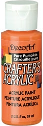 DECO ART PURE PUMPKIN 59ml CRAFTERS ACRYLIC DCA08