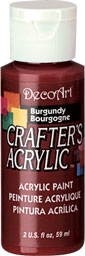 DECO ART BURGUNDY 59ml CRAFTERS ACRYLIC DCA23