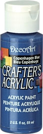 DECO ART COPENHAGEN BLUE 59ml CRAFTERS ACRYLIC DCA30