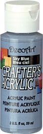 DECO ART SKY BLUE 59ml CRAFTERS ACRYLIC DCA33