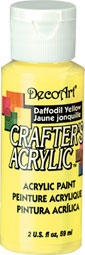 DECO ART DAFFODIL YELLOW 59ml CRAFTERS ACRYLIC DCA53