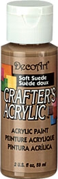 DECO ART SOFT SUEDE 59ml CRAFTERS ACRYLIC DCA60