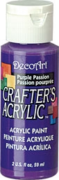 DECO ART PURPLE PASSION 59ml CRAFTERS ACRYLIC DCA72