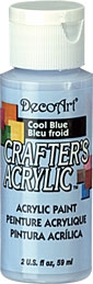DECO ART COOL BLUE 59ml CRAFTERS ACRYLIC DCA76