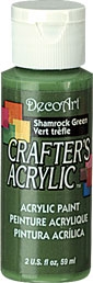 DECO ART SHAMROCK GREEN 59ml CRAFTERS ACRYLIC DCA84