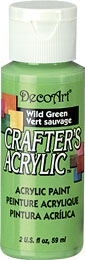 DECO ART WILD GREEN 59ml CRAFTERS ACRYLIC DCA85