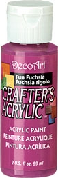 DECO ART FUN FUCHSIA 59ml CRAFTERS ACRYLIC DCA99
