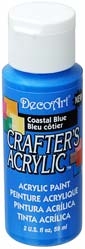 DECO ART COASTAL BLUE 59ml CRAFTERS ACRYLIC DCA124