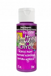 DECO ART DEEP MAGENTA 135 59ml CRAFTERS ACRYLIC DCA135