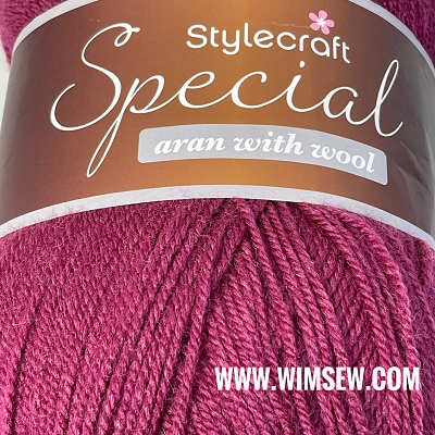 Stylecraft Special  Aran with Wool 400g - 3981 Cherry