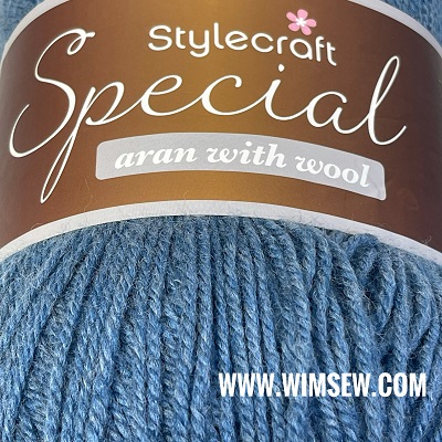 Stylecraft Special  Aran with Wool 400g - 3258 New Denim