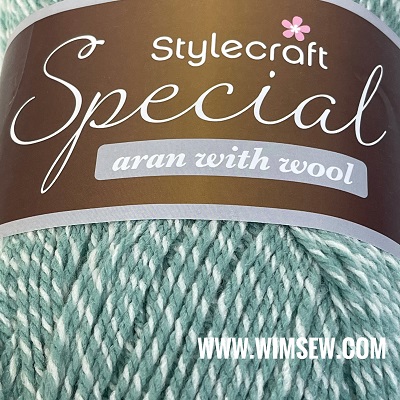 NEW Stylecraft Special  Aran with Wool 400g - 7048 Sage Mint