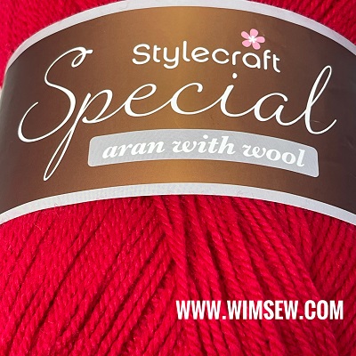 Stylecraft Special  Aran with Wool 400g - 3266 Scarlet