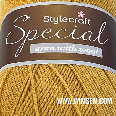 NEW Stylecraft Special  Aran with Wool 400g - 7044 Shortbread