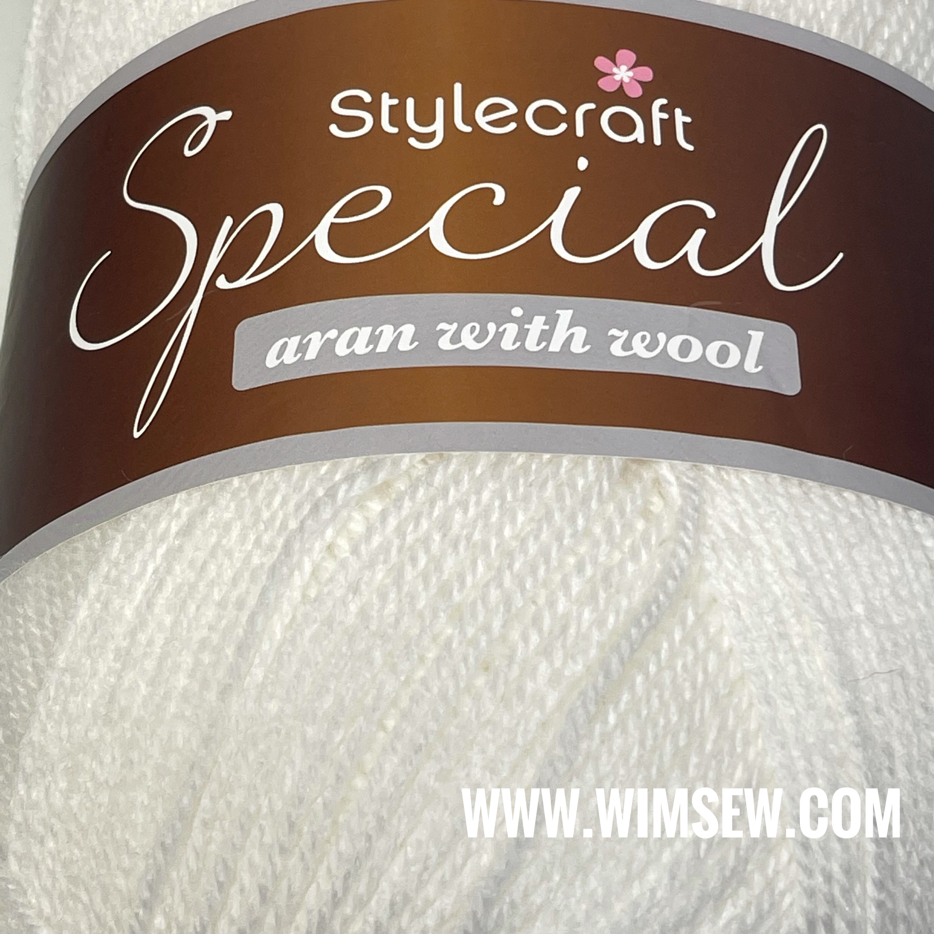 Stylecraft Special  Aran with Wool 400g - 3366 White