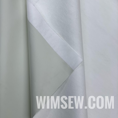 Polyester Bonded Blackout Lining Fabric - Cream 1m
