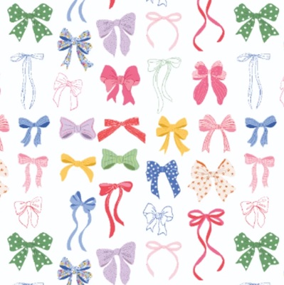 Polycotton Ribbon Room Bows - LJDPC18