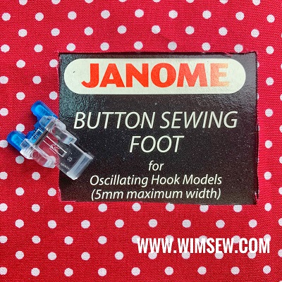 200131007 Button Sewing Foot - Category A