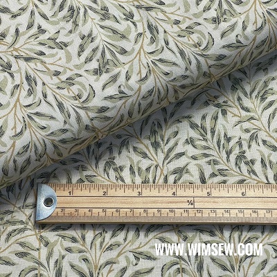 100% Cotton Print - WM Willow Bough - Linen C15 CC382
