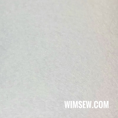 C15 White Felt - 1m or 0.5m