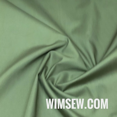 100% Cotton Fabric - Olive - 1m or 0.5m (EP)  