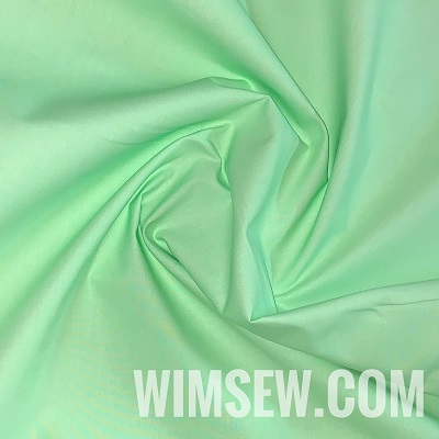100% Cotton Fabric - Mint - 1m or 0.5m (OD) 