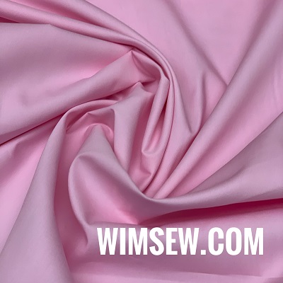 100% Cotton Fabric - Pink - 1m or 0.5m (EP)