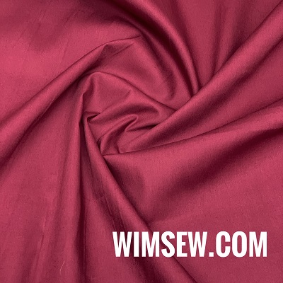 100% Cotton Fabric - Wine - 1m or 0.5m (EP)