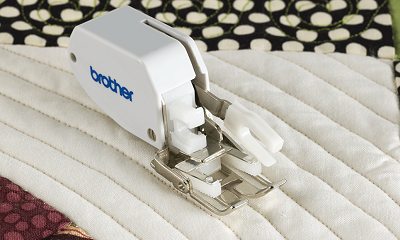 Brother HH - Walking Foot - For sewing or quilting on fabrics which stick or tend to slip. Useful for sewing  multiple layers as in quilting - f033n (f034n)/xg6623-001