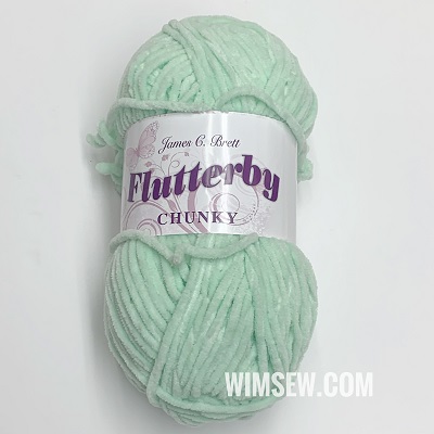 100g Flutterby Chunky (Chenille) - B11 Apple