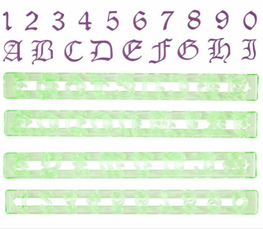 FMM 'Alphabet & Numbers' Cutter (Y12)