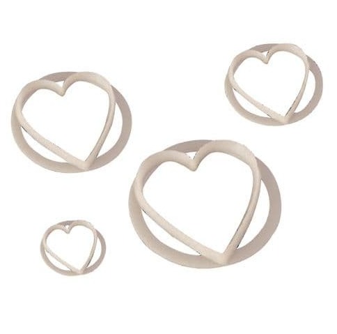 FMM 'Hearts' Cutter Set of 4 (Y14)